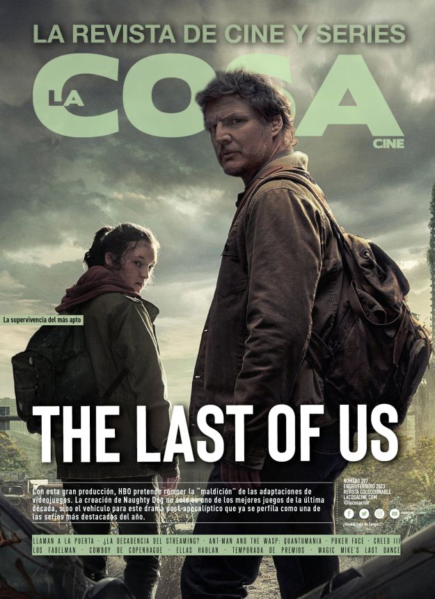 LA COSA CINE magazine side cover Issue 297  January/February 2023