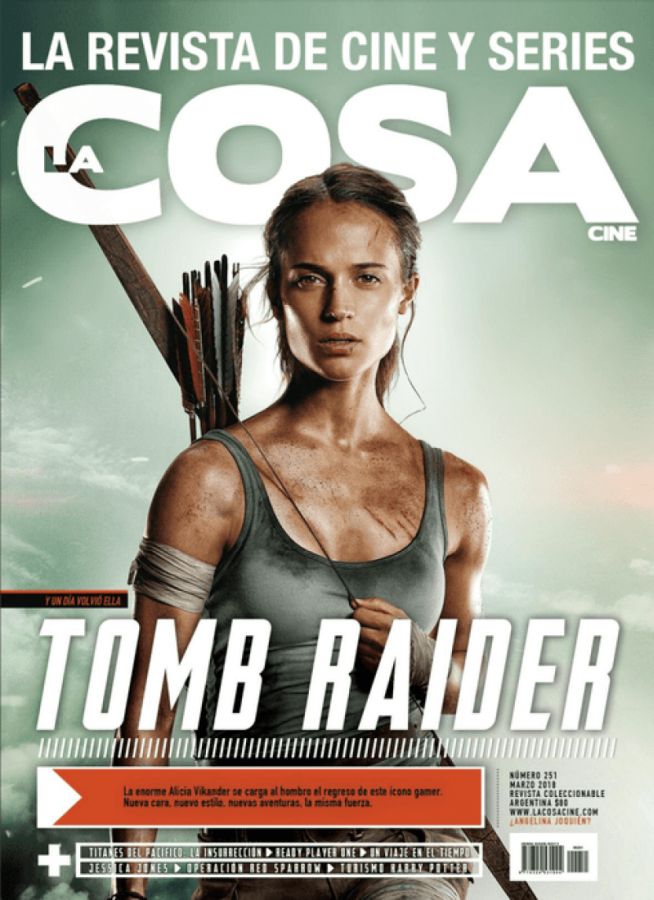LA COSA CINE magazine side cover Issue 251  March 2018