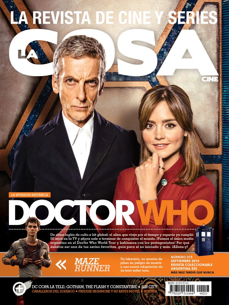 LA COSA CINE magazine side cover Issue 213 September 2014