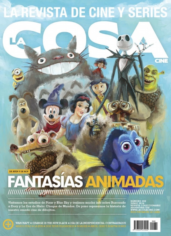 LA COSA CINE magazine side cover Issue 232 June 2016