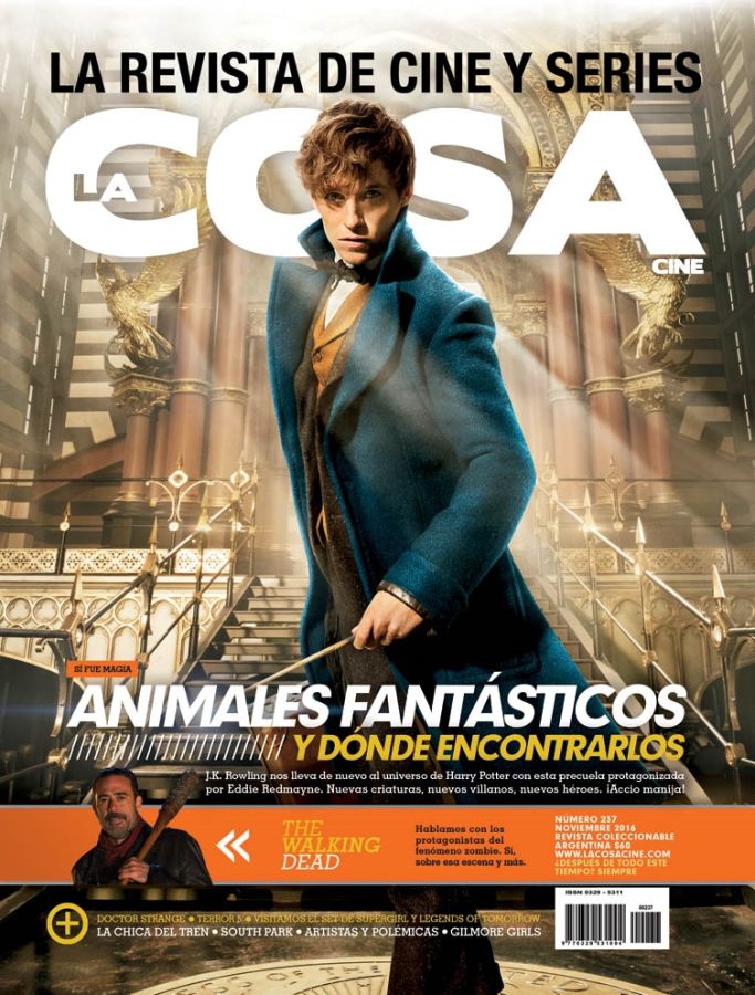 LA COSA CINE magazine side cover Issue 237 November 2016