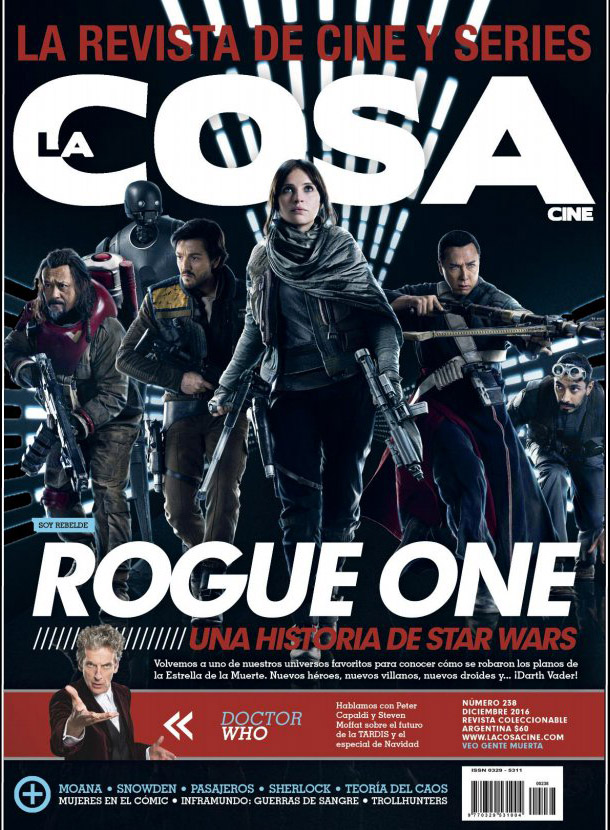 LA COSA CINE magazine side cover Issue 238 December 2016
