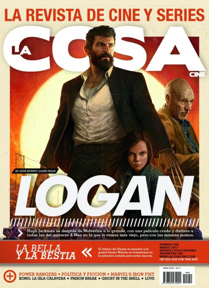 LA COSA CINE magazine side cover Issue 240 March 2017