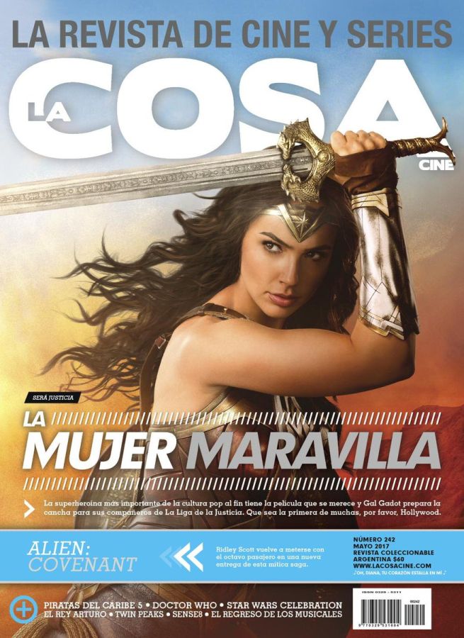 LA COSA CINE magazine side cover Issue 242 May 2017