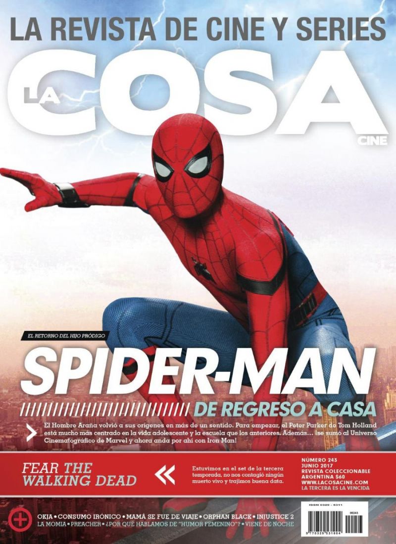 LA COSA CINE magazine side cover Issue 243 June 2017