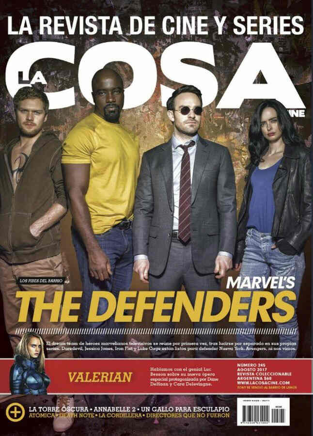 LA COSA CINE magazine side cover Issue 245 August 2017
