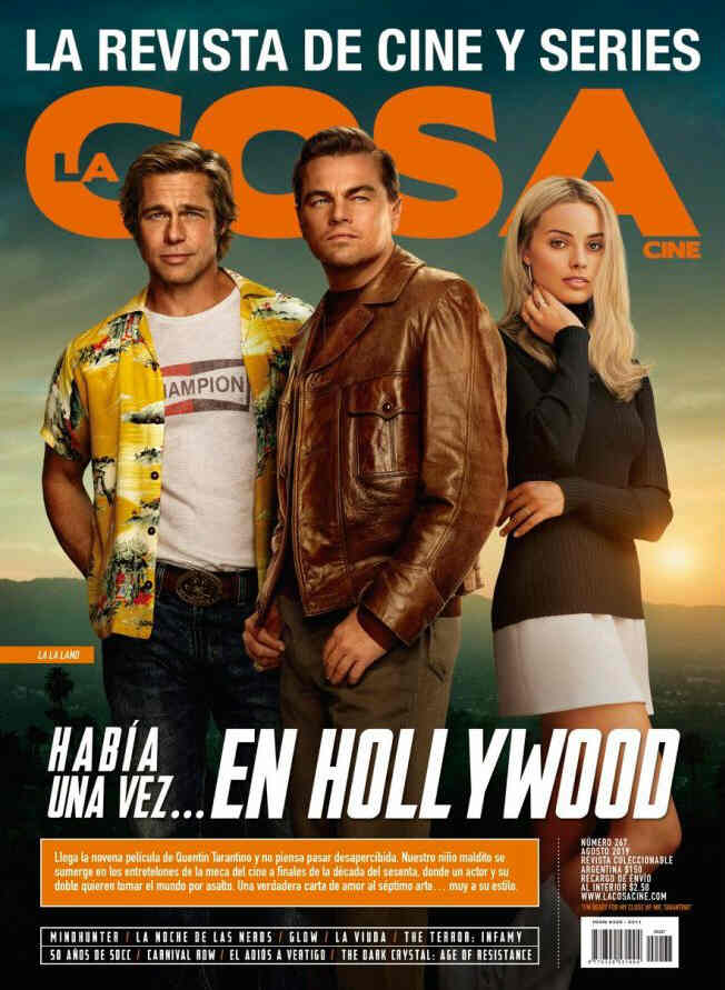LA COSA CINE magazine side cover Issue 267  August 2019