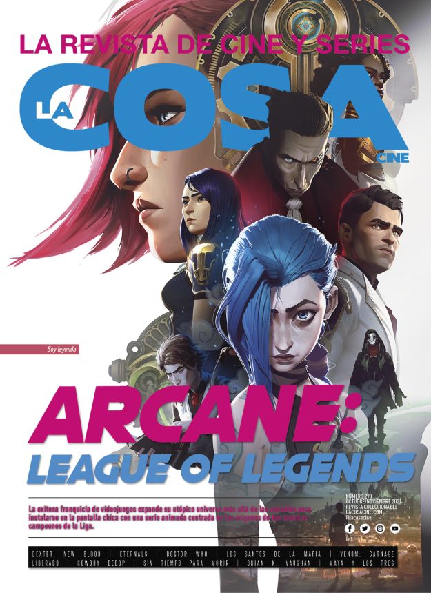 LA COSA CINE magazine side cover Issue 290  October/November 2021