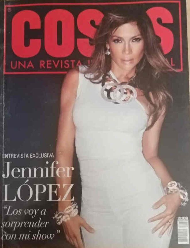 COSAS CHILE magazine side cover  May 2012