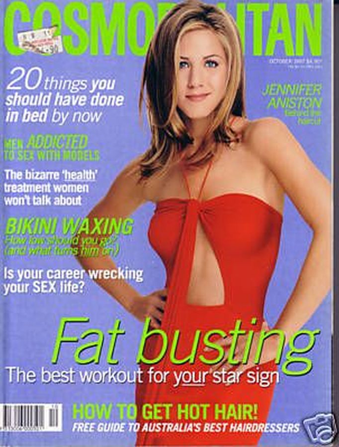 COSMOPOLITAN AUSTRALIA magazine side cover  October 1997