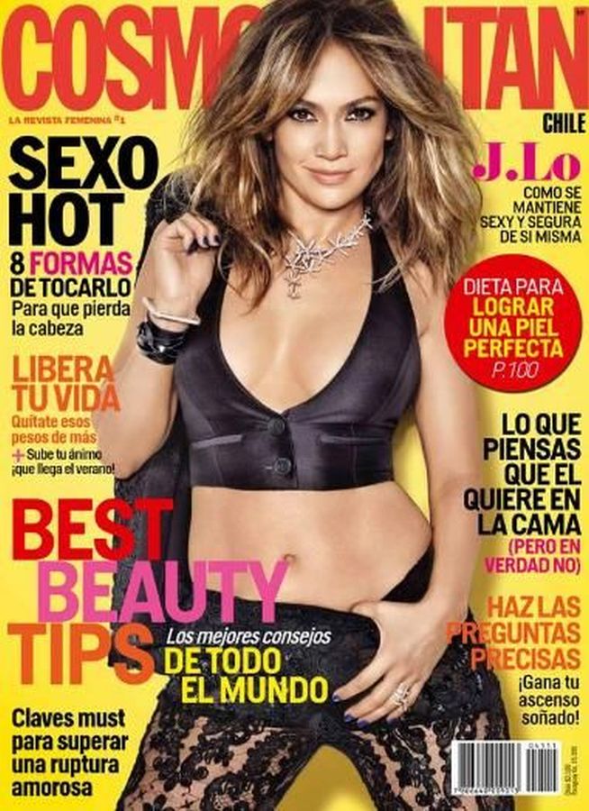 COSMOPOLITAN CHILE magazine side cover  November 2013