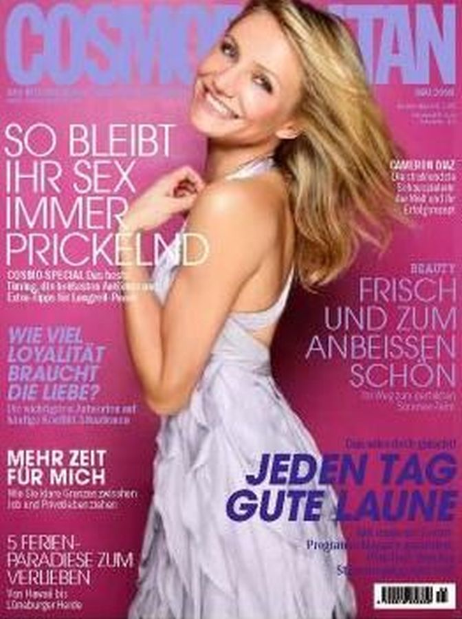 COSMOPOLITAN GERMANY magazine side cover  May 2008