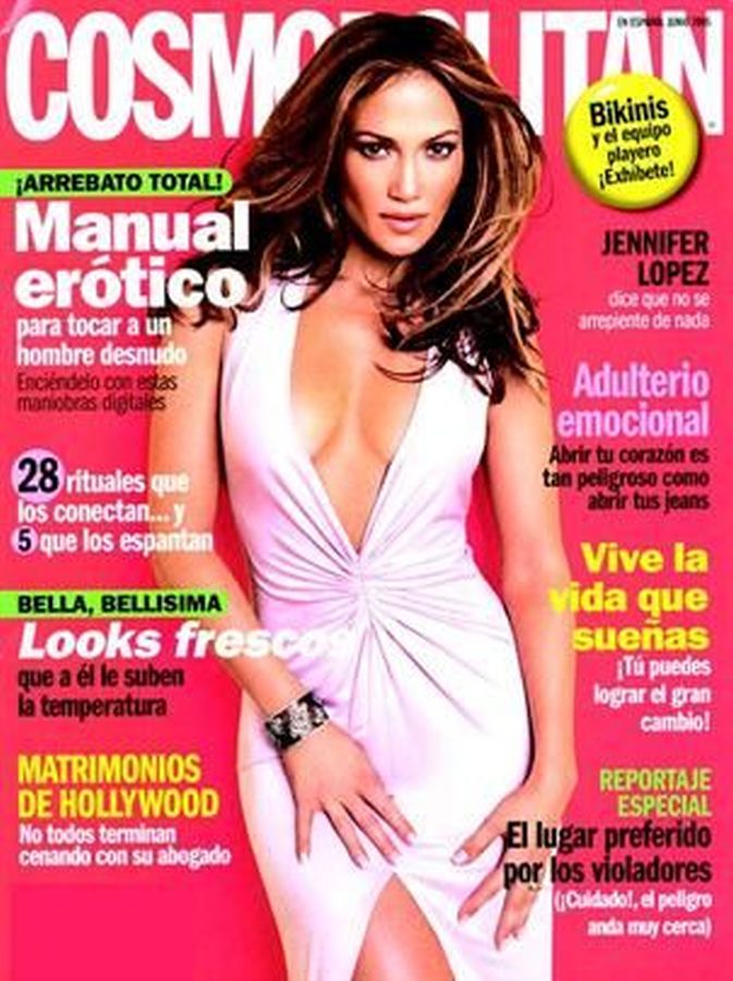 COSMOPOLITAN ECUADOR magazine side cover  June 2005