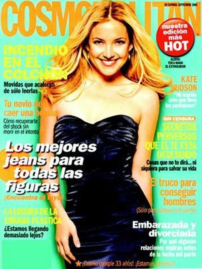 COSMOPOLITAN ECUADOR magazine side cover  September 2005