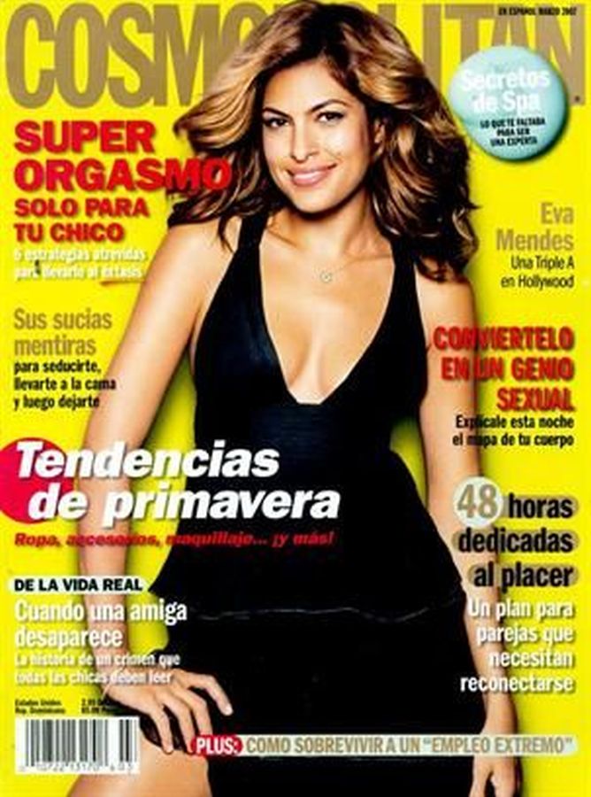 COSMOPOLITAN ECUADOR magazine side cover  March 2007