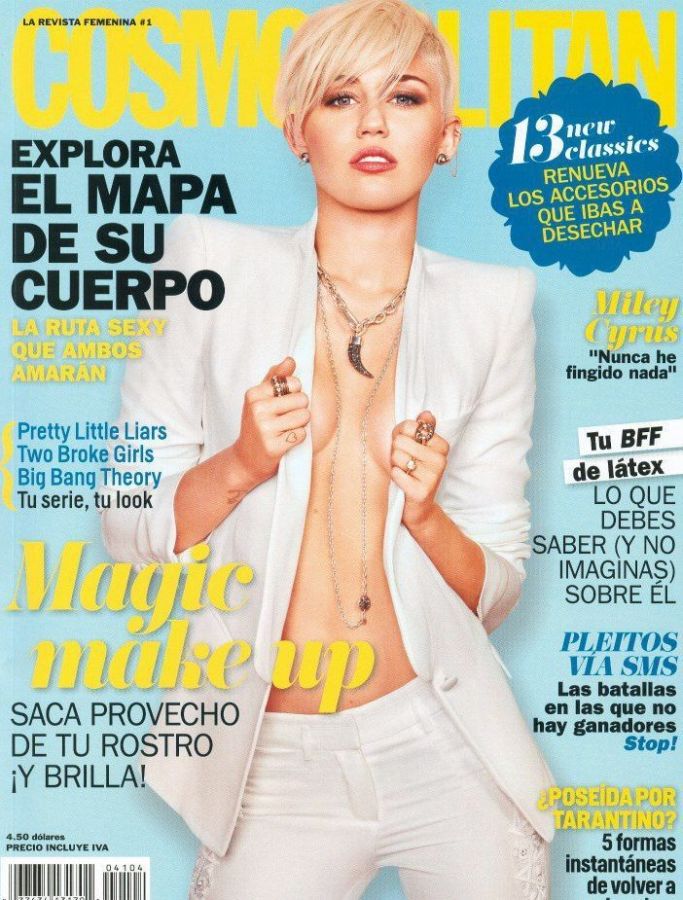 COSMOPOLITAN ECUADOR magazine side cover  April 2013