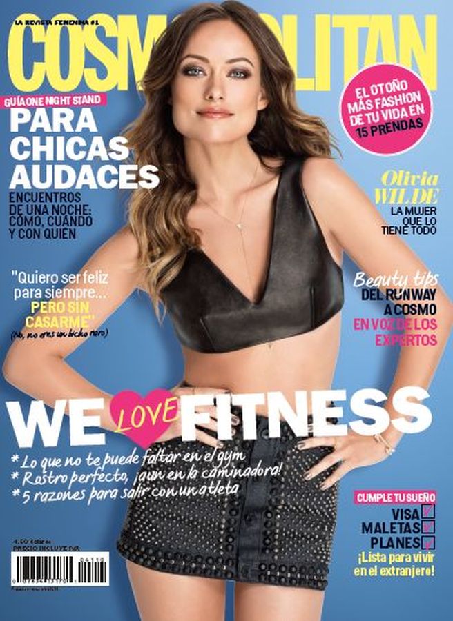 COSMOPOLITAN ECUADOR magazine side cover  October 2013