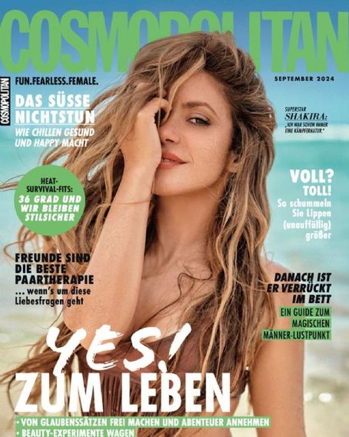 COSMOPOLITAN GERMANY magazine side cover  September 2024