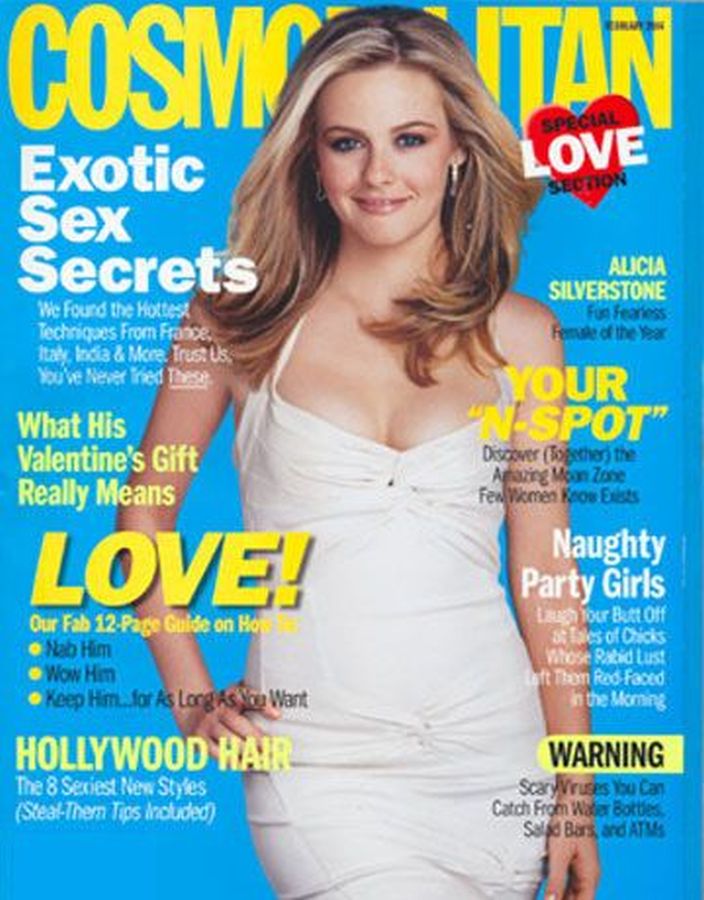 COSMOPOLITAN HUNGARY magazine side cover  March 2004