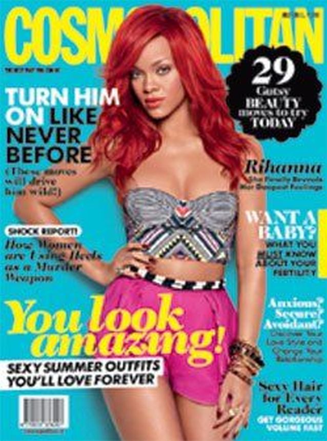 COSMOPOLITAN INDIA magazine side cover  July 2011