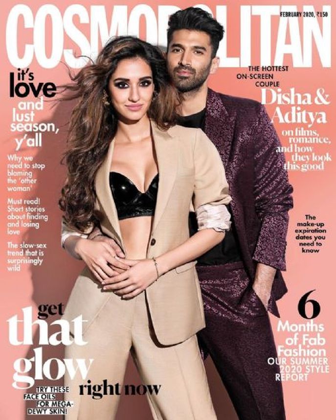 COSMOPOLITAN INDIA magazine side cover  February 2020