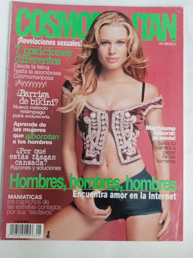 COSMOPOLITAN MEXICO magazine side cover  May 1999