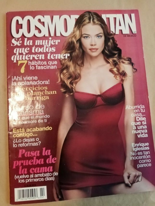 COSMOPOLITAN MEXICO magazine side cover  February 2000