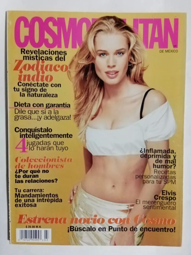 COSMOPOLITAN MEXICO magazine side cover  March 2000