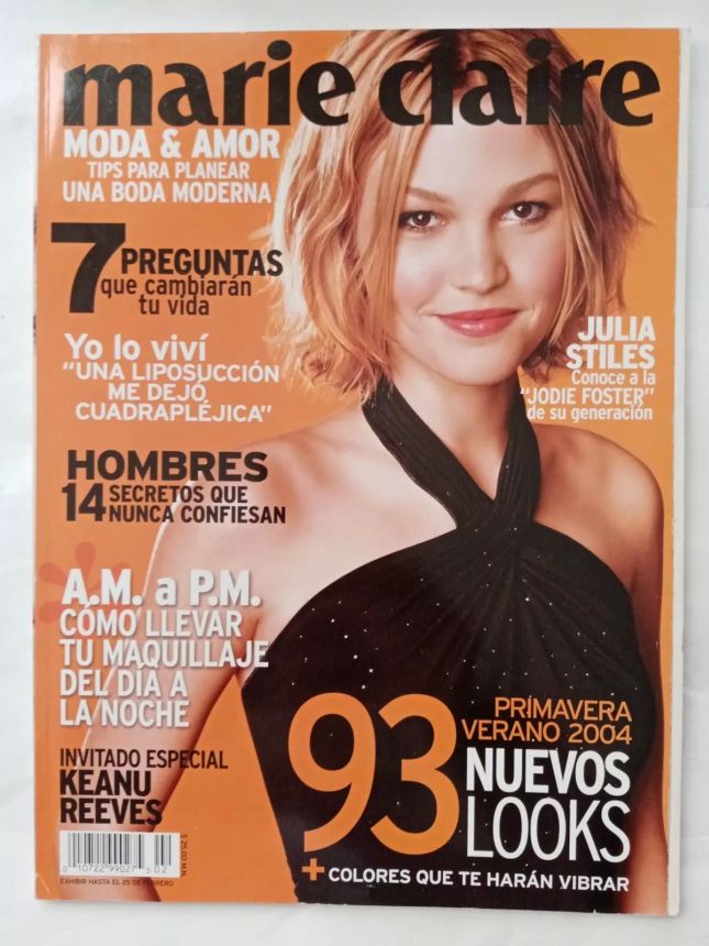 COSMOPOLITAN MEXICO magazine side cover  February 2004