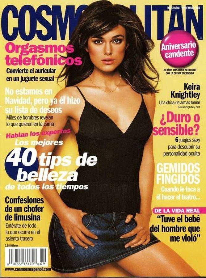 COSMOPOLITAN MEXICO magazine side cover  September 2004