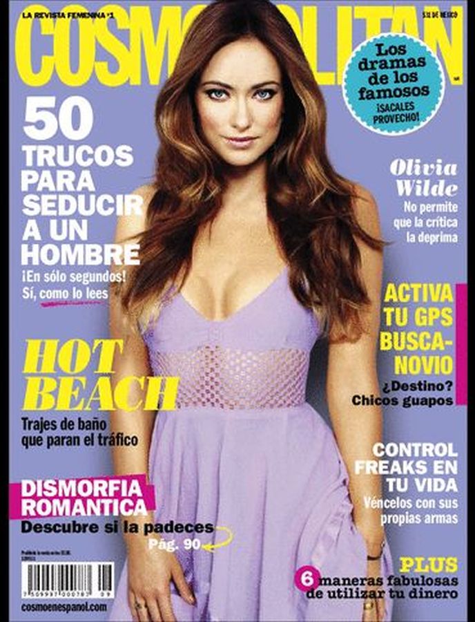 COSMOPOLITAN MEXICO magazine side cover  May 2011