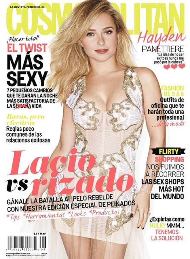 COSMOPOLITAN MEXICO magazine side cover  May 2014