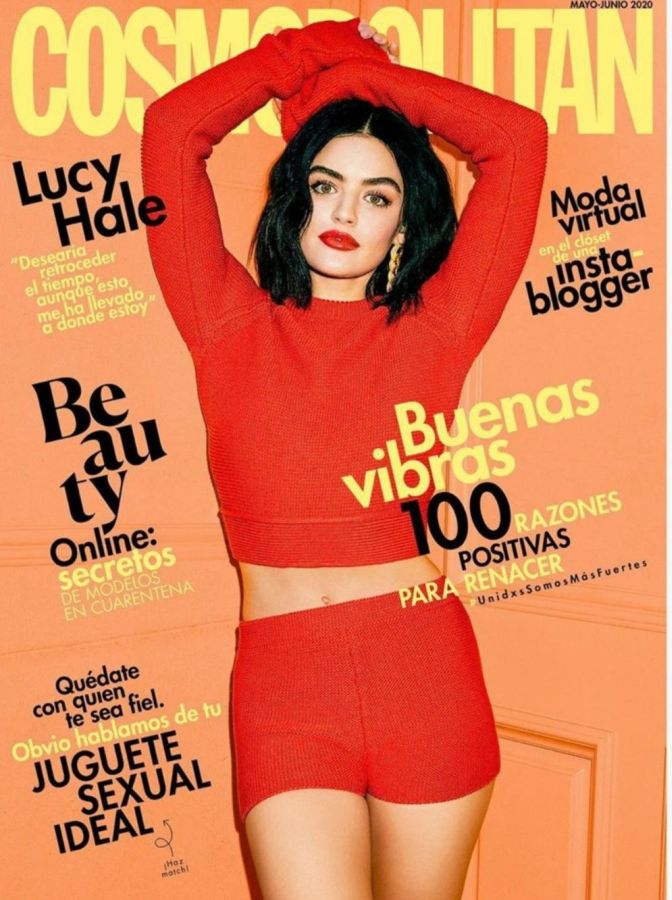 COSMOPOLITAN MEXICO magazine side cover  May/June 2020