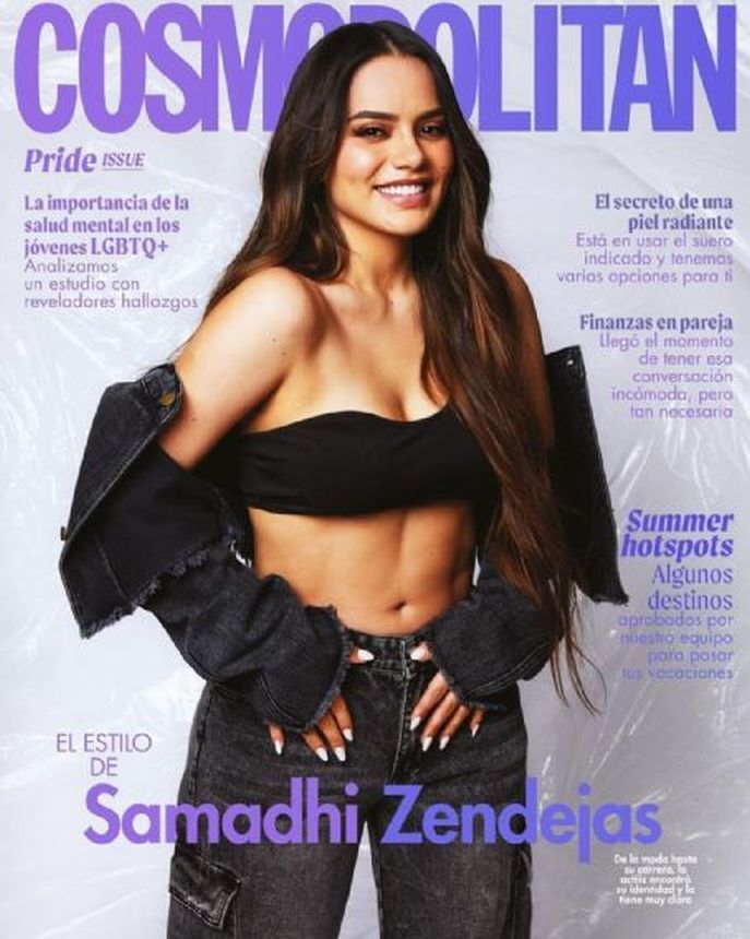 COSMOPOLITAN MEXICO magazine side cover  June 2024