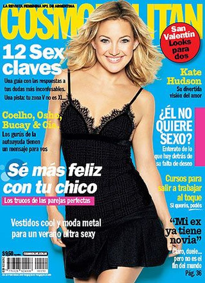 COSMOPOLITAN ARGENTINA magazine side cover  February 2009