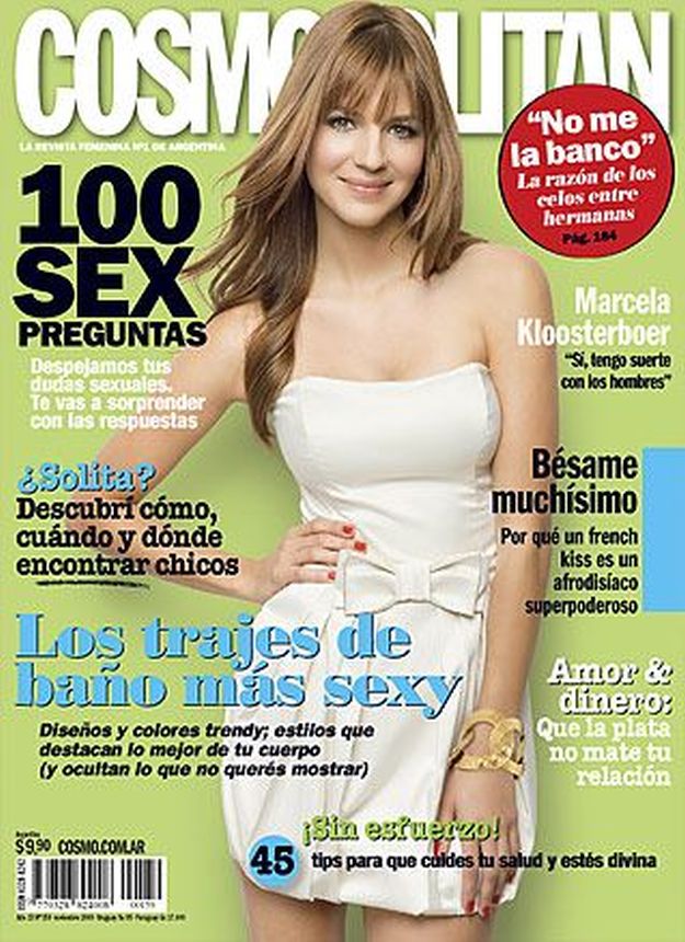 COSMOPOLITAN ARGENTINA magazine side cover  November 2009
