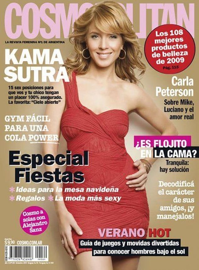 COSMOPOLITAN ARGENTINA magazine side cover  December 2009