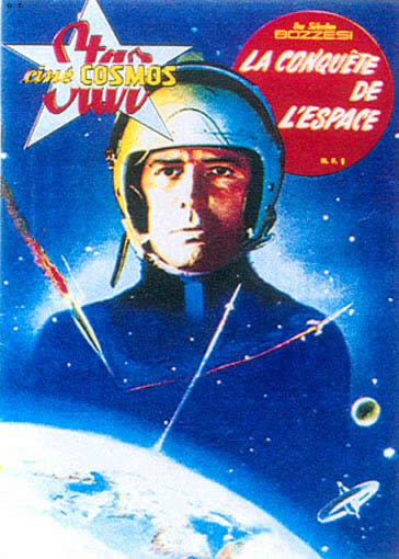 STAR CINE COSMOS magazine side cover Issue 1  1961