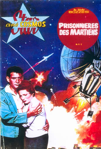 STAR CINE COSMOS magazine side cover Issue 4  1961