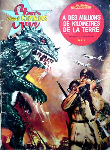 STAR CINE COSMOS magazine side cover Issue 8 January 1962