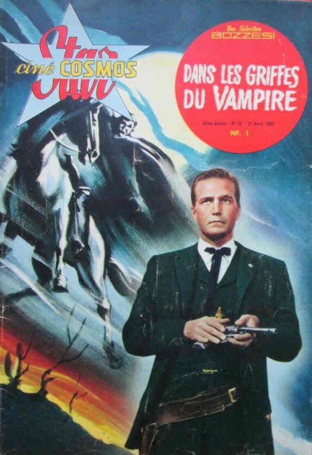 STAR CINE COSMOS magazine side cover Issue 15 April 1962