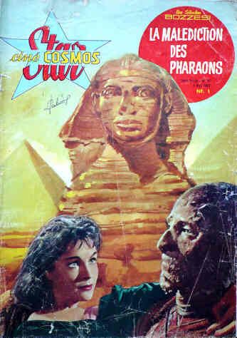 STAR CINE COSMOS magazine side cover Issue 16 May 1962