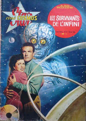 STAR CINE COSMOS magazine side cover Issue 17 May 1962