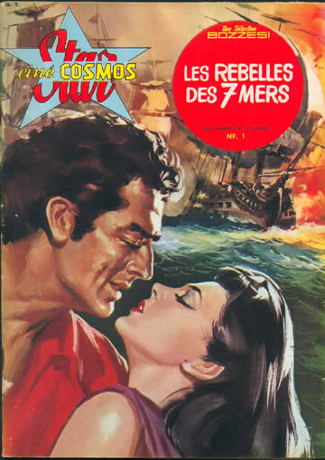 STAR CINE COSMOS magazine side cover Issue 19  1962