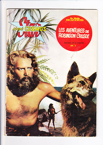 STAR CINE COSMOS magazine side cover Issue 23  1962