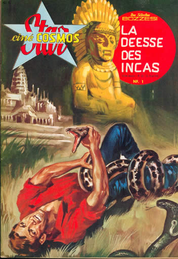 STAR CINE COSMOS magazine side cover Issue 24  1962