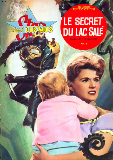 STAR CINE COSMOS magazine side cover Issue 25  1962