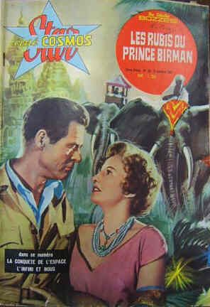 STAR CINE COSMOS magazine side cover Issue 28 October 1962