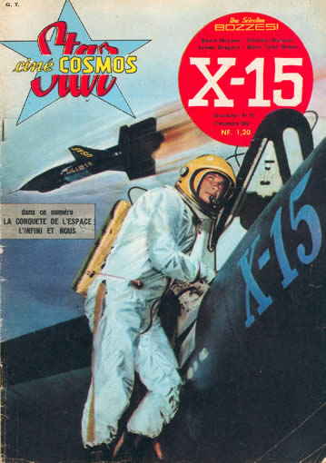 STAR CINE COSMOS magazine side cover Issue 30  1962