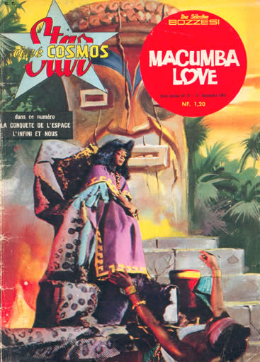 STAR CINE COSMOS magazine side cover Issue 31 December 1962